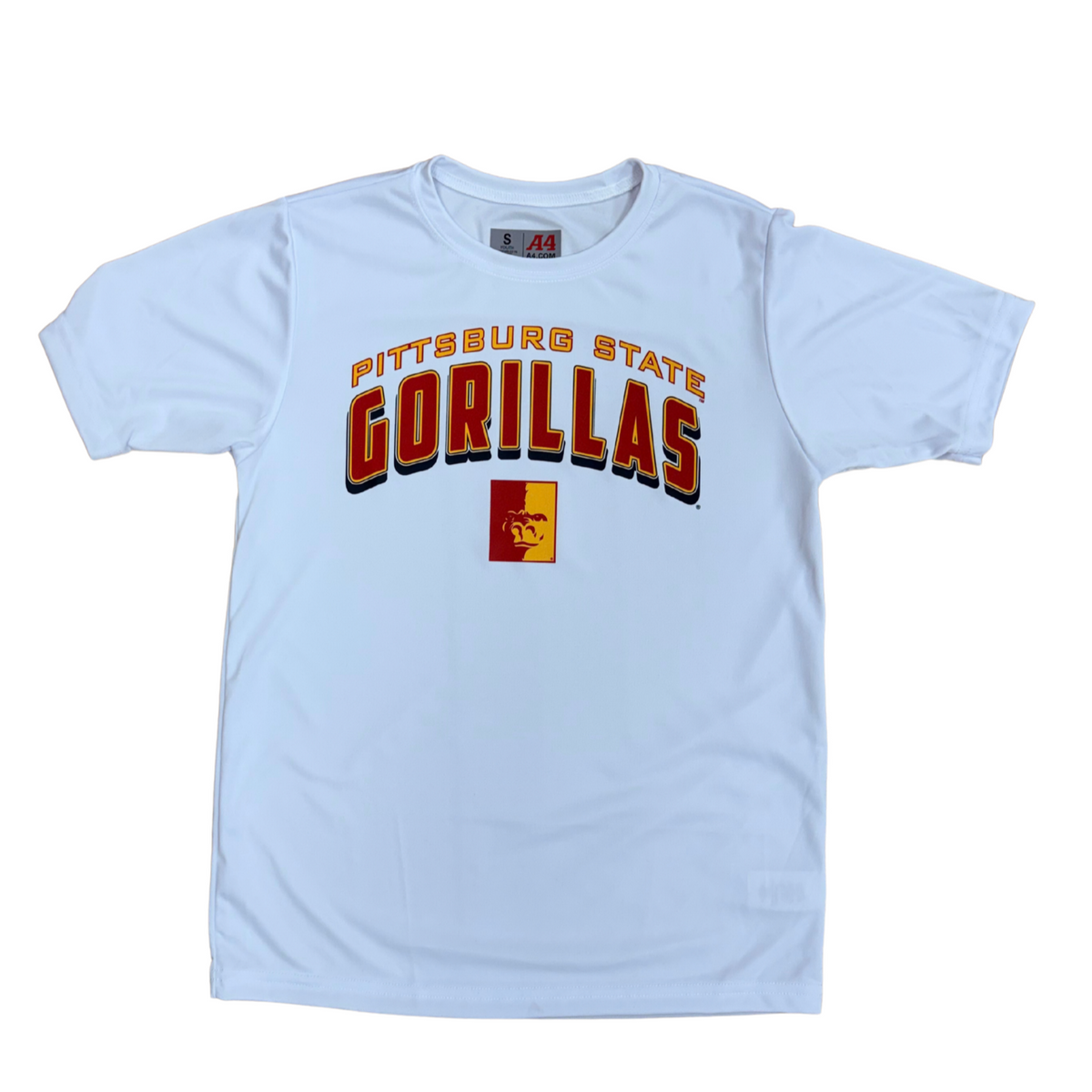 Pitt State Gorillas Youth Tee - White