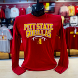 Pitt State Football Lace Long Sleeve Tee - Red