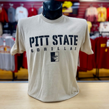 Pitt State Flag Short Sleeve Tee - Sand