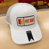 Pitt State Adidas Patch Hat - White
