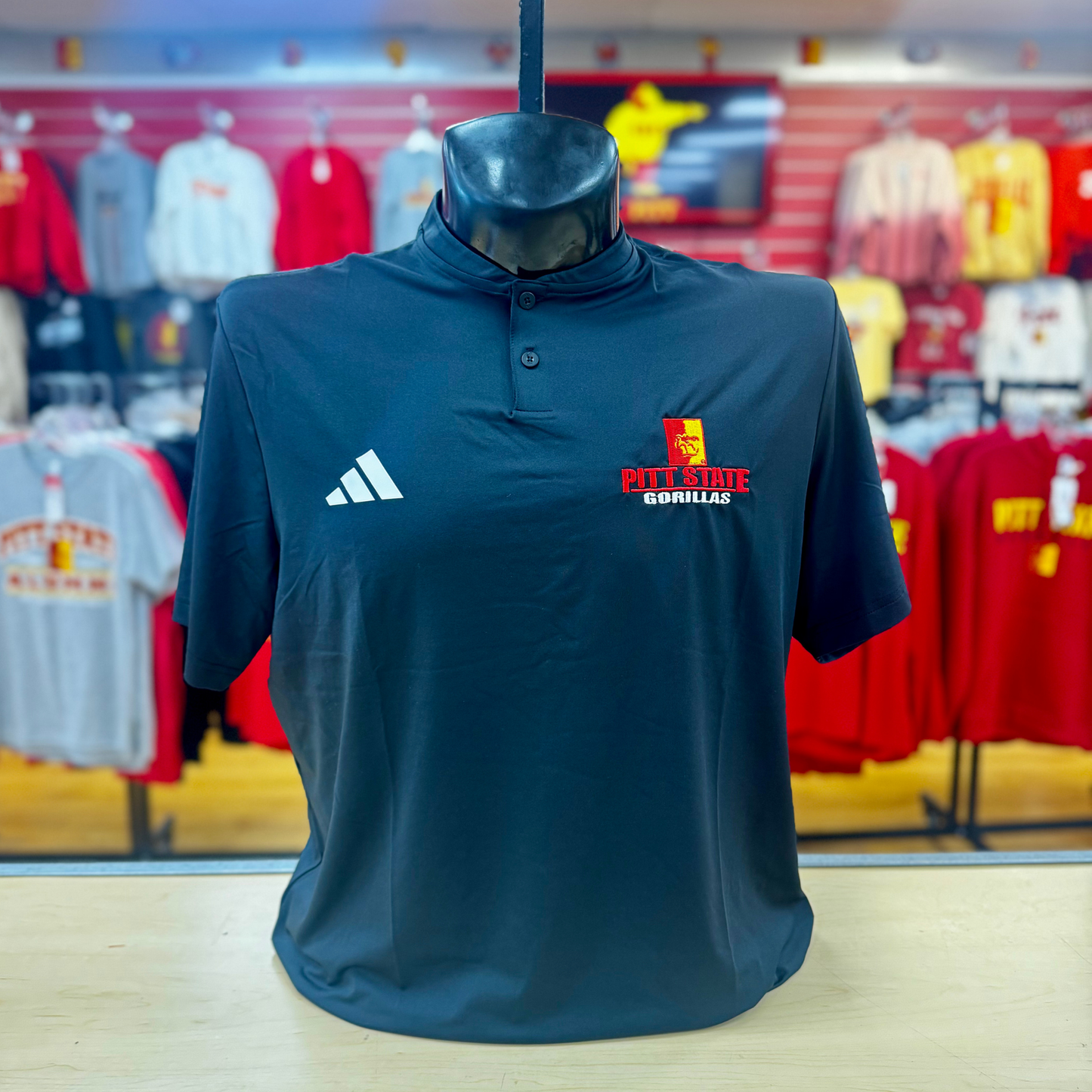 Pitt State AD Polo - Black