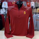 Adidas Red Splitface 1/4 Zip- Red