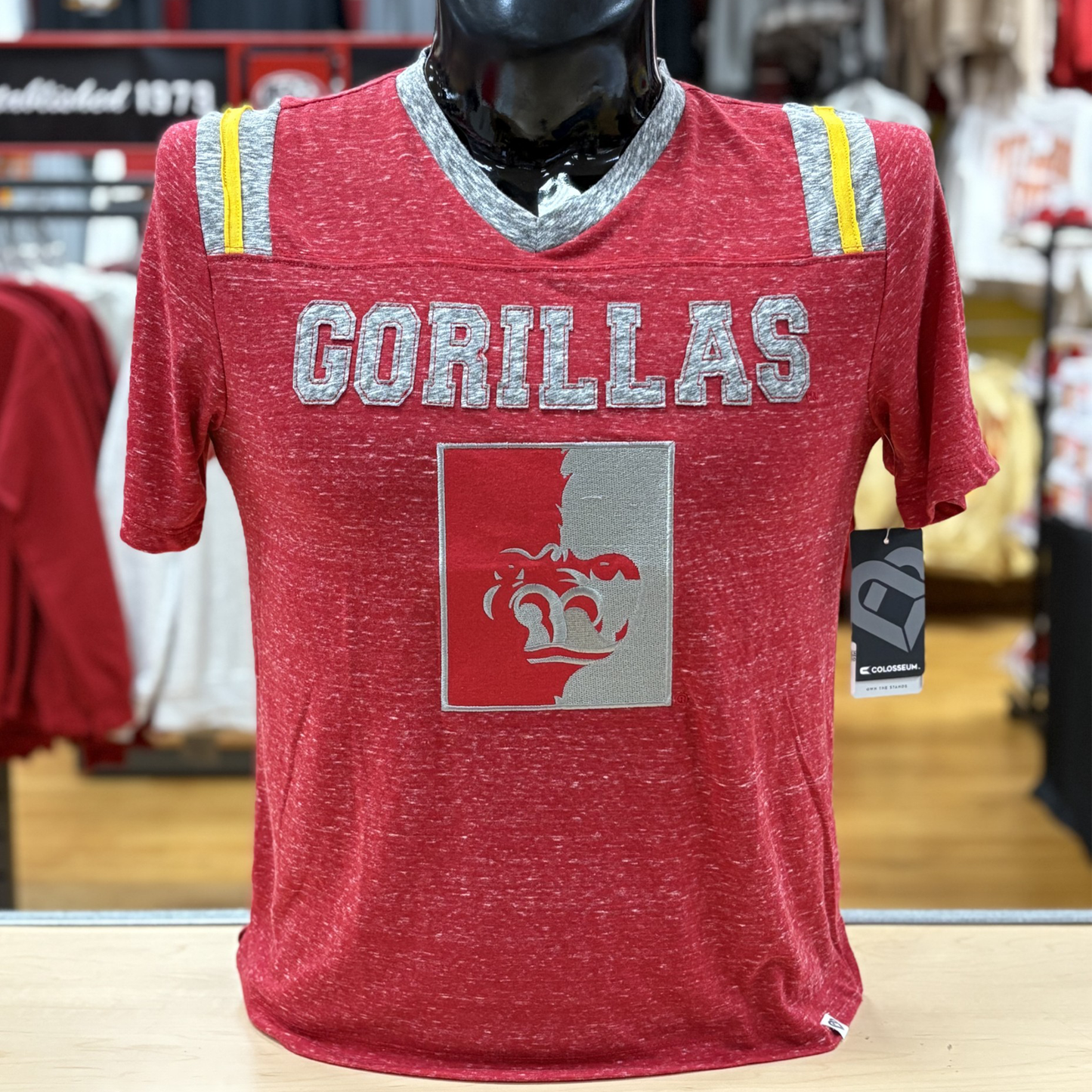 PSU Women's Toodles Tee- Red/Grey