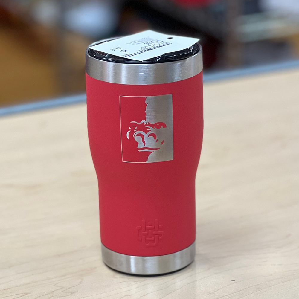 Pitt State 20 oz Wyld Gear Tumbler- Black, Red, White, Grey