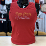 PSU Ribbed Tank- Red