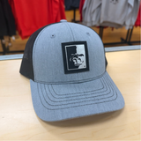 PSU Split Face Richardson Youth Hat - Grey/Black