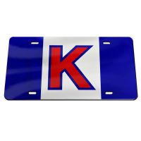 Kansas Jayhawks Gameday K License Plate