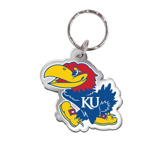 Kansas Jayhawks Acrylic Logo Keychain