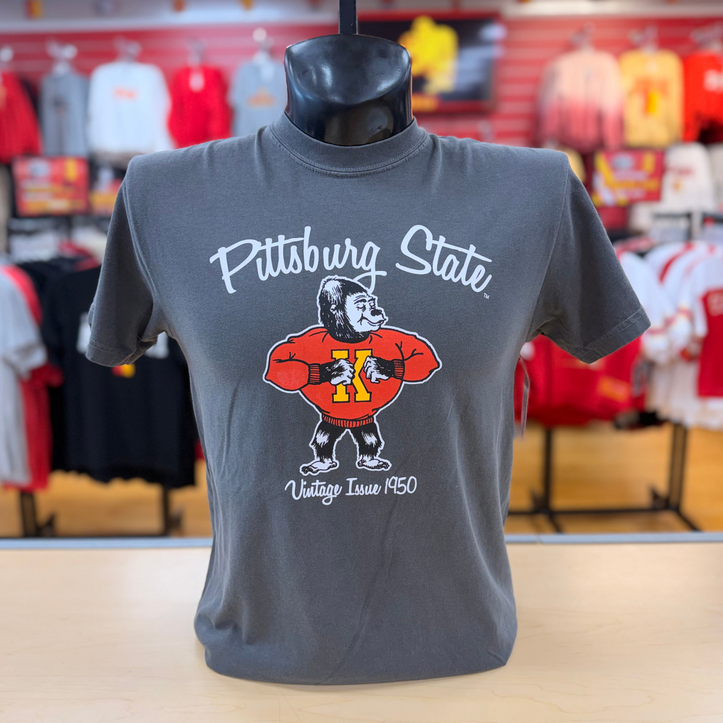 PSU Script 50's Tee - Pepper
