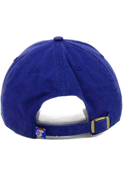 Kansas Jayhawks Trajan KU Adjustable Hat - Royal Blue/Red