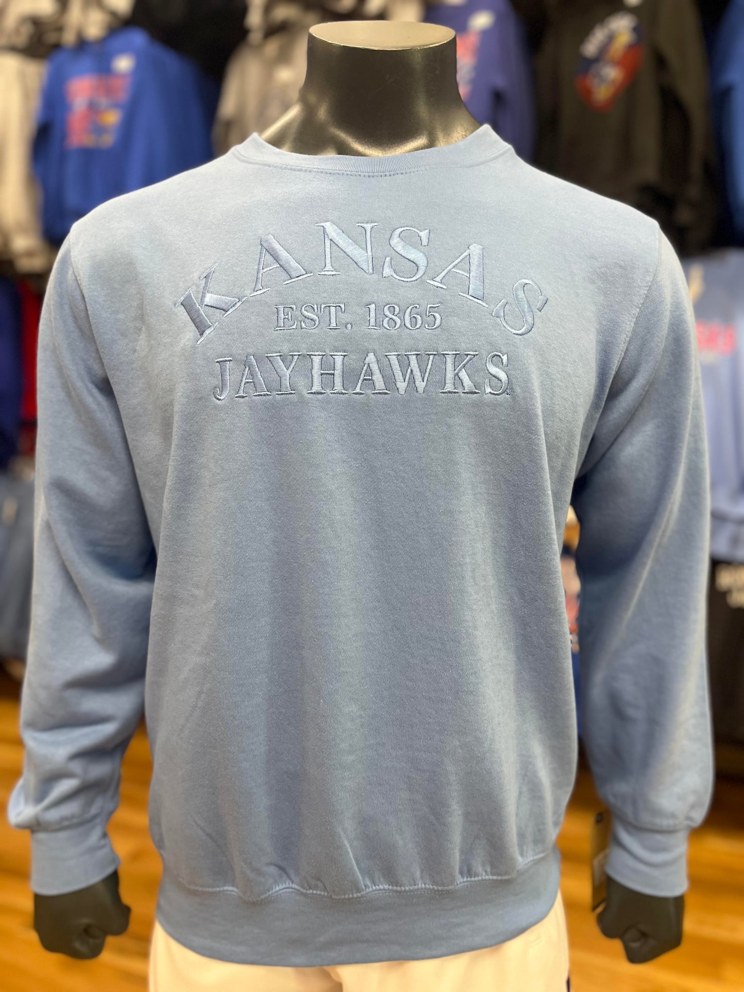 Kansas Jayhawks Established 1865 Crew - Columbia