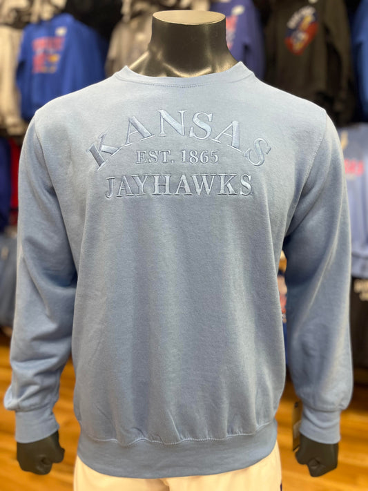 Kansas Jayhawks Established 1865 Crew - Columbia