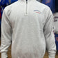 Kansas Jayhawks Fundamental Quarter Zip - Ash