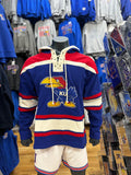 Kansas Jayhawks Laser Hood 1941- White/Red/Blue