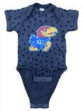 Kansas Jayhawk Infant Onesie - Slate Spot