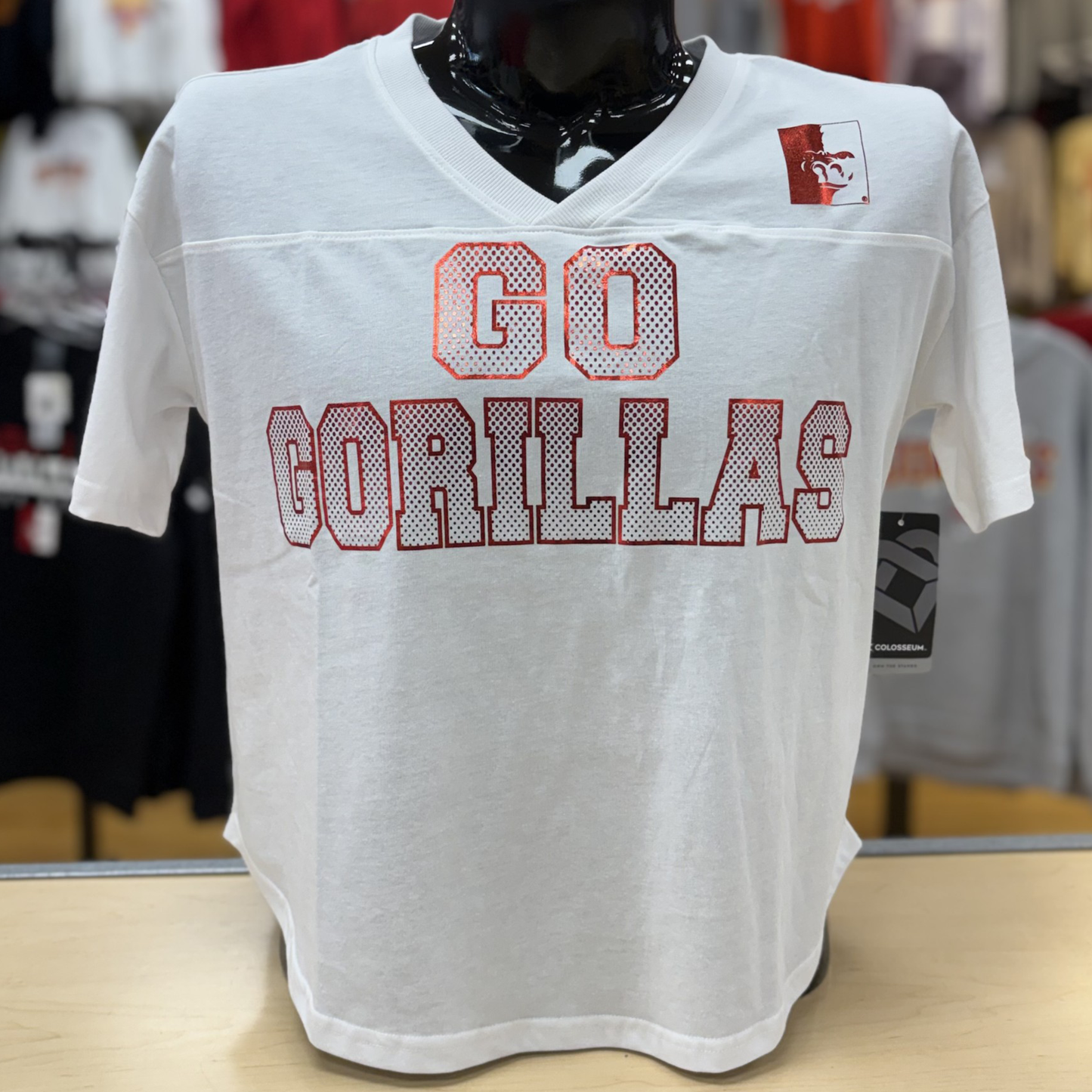 PSU Cropped Shiz Tee- White