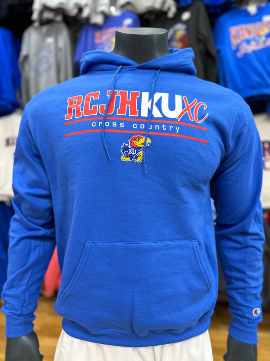 Kansas Jayhawks Cross Country Hood - Royal