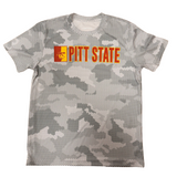 Pitt State Youth Tee - White Camo