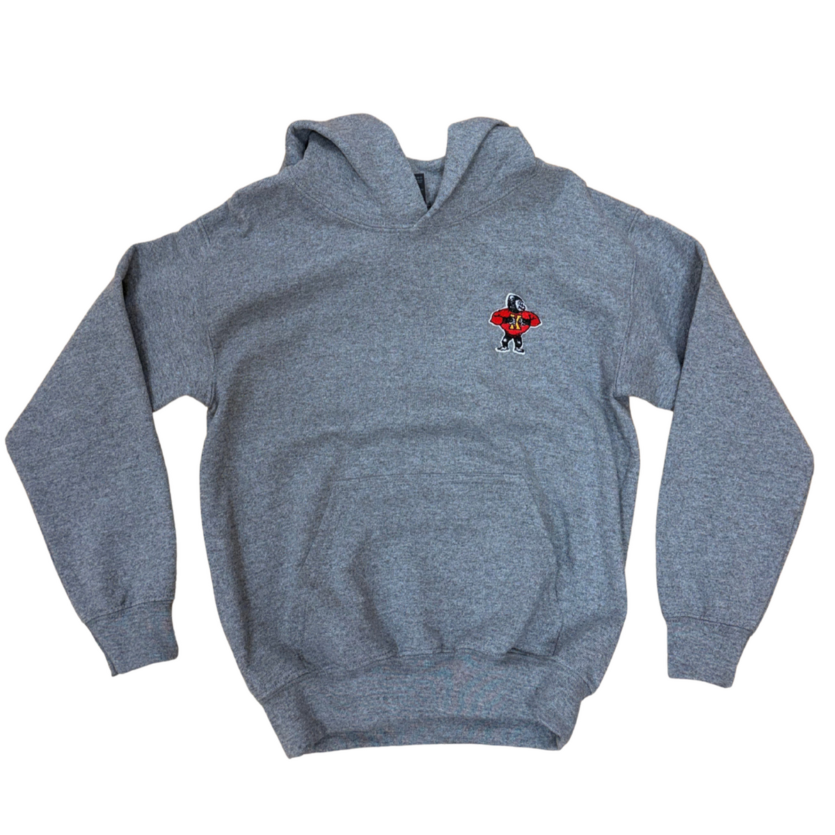 Pitt State 50s Gorilla Youth Hoodie - Grey