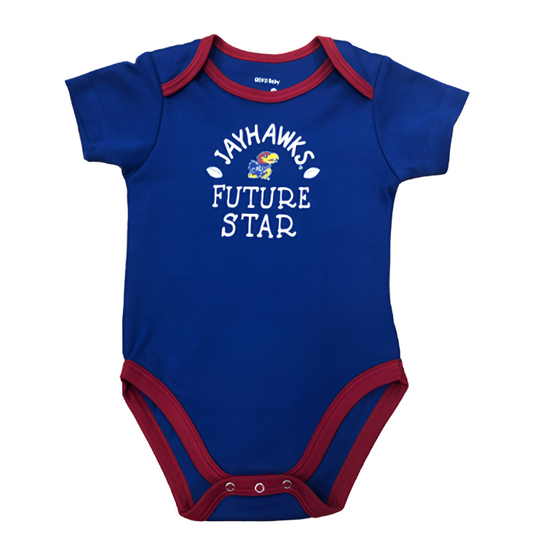 Kansas Jayhawks Future Star Onsie