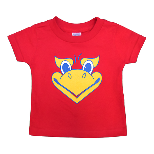 Beak 'Em Hawks Infant Tee - Red
