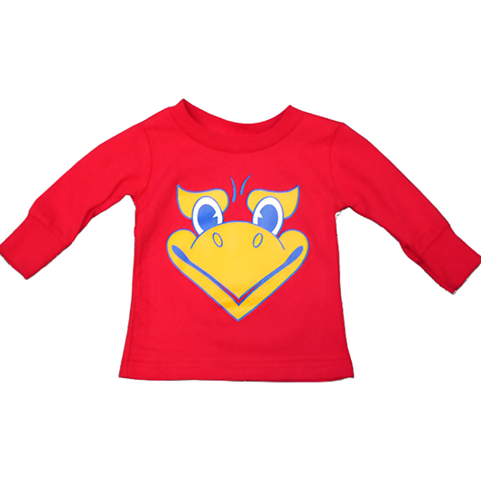 Beak 'Em Hawks Toddler LST - Red