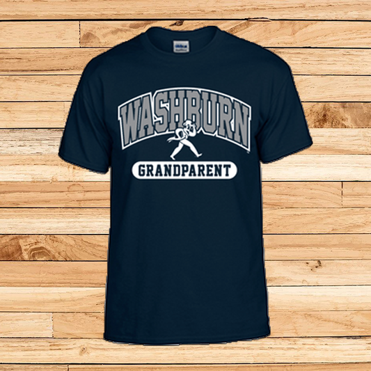 Washburn University Grandparent Tee Shirt - Navy