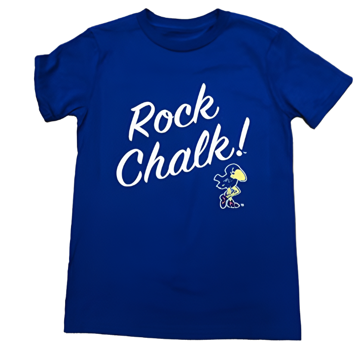 Rock Chalk 1912 SS Youth - Royal Blue