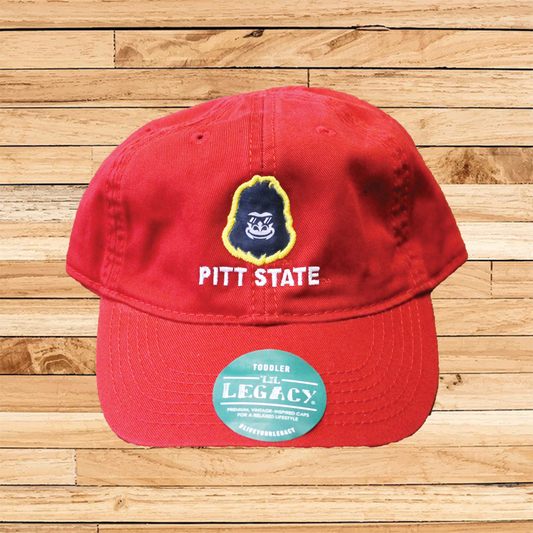 Pitt State Gorillas Gus Youth Adjustable Hat - Red