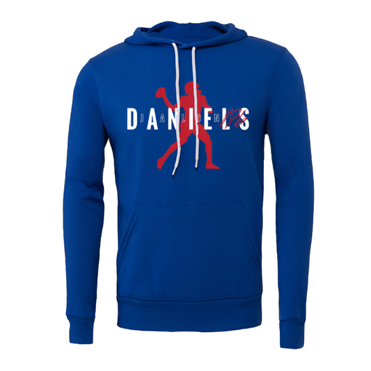 Jalon Daniels Signature Kansas Football Hoodie - Royal