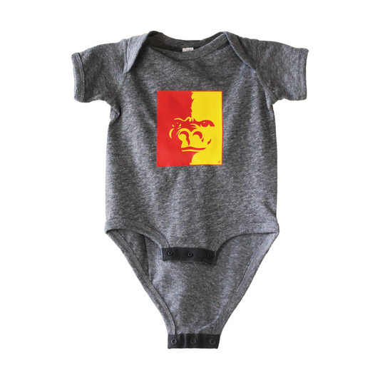 INFANT - SPLITFACE ONESIE - GREY