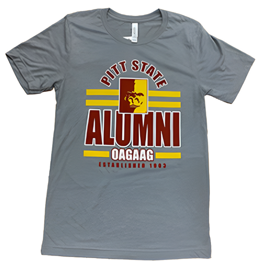 Pitt State Gorillas Alumni Tee - Grey