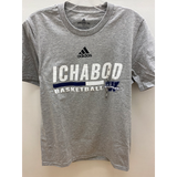 Washburn Ichabods Basketball Adidas Tee - Grey