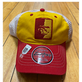 PSU Split Face Mesh Hat - Red / Gold / White